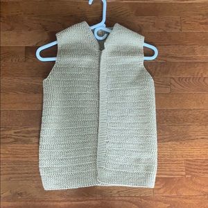 Beige Cozy Knitted Vest